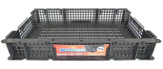 Gamme EURO 600 x 400 - Panier 600 X 400<br>Mailles de 12 mm<br>Hauteur 98 mm